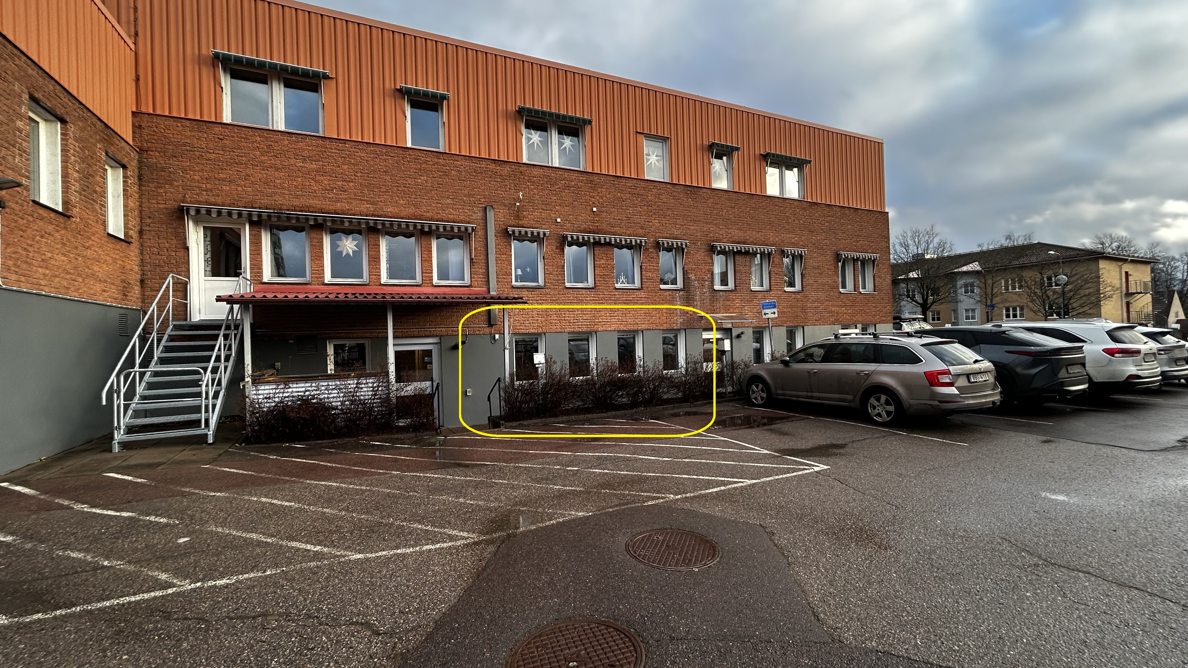 En bild av en ledig lokal